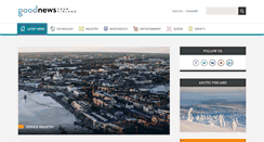 Desktop Screenshot of goodnewsfinland.com